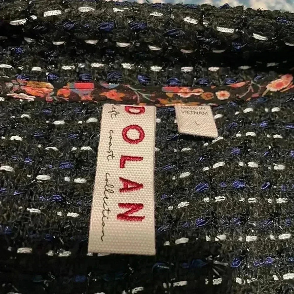 Dolan woven peplum blazer large - Picture 5 of 6